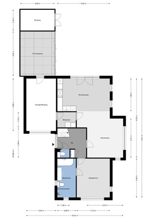 Floorplan - Peellandhof 52, 4876 WG Etten-Leur